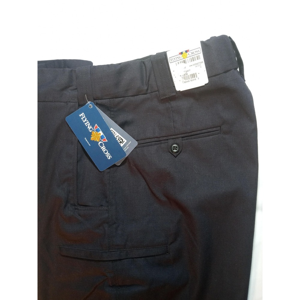 Flying Cross Pants Mens 34x34 Navy FX STAT LAPD Uniform Dress Workwear Pants - Picture 2 of 5